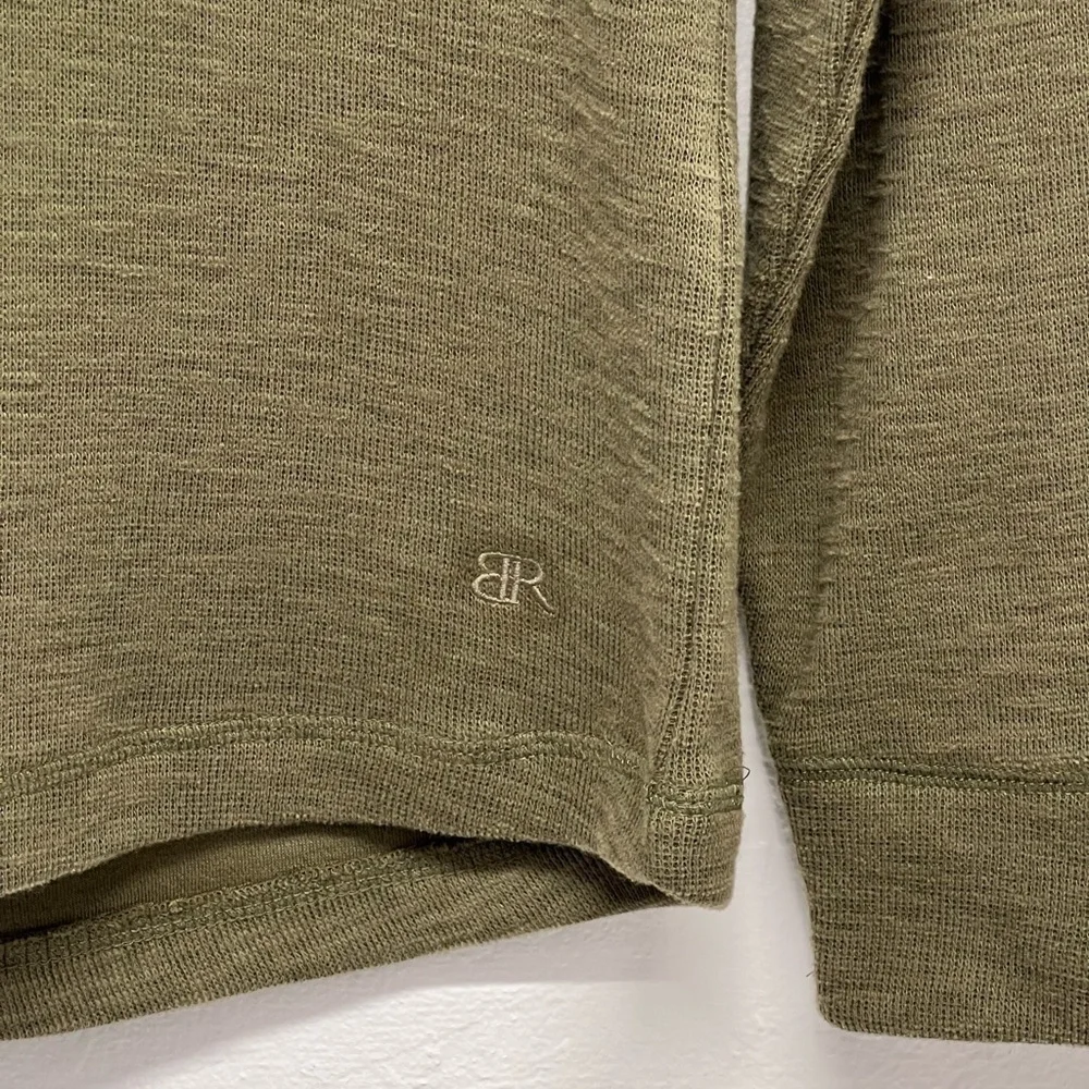 BANANA Republic Men's Double Knit Long Sleeve Crewneck Shirt - S